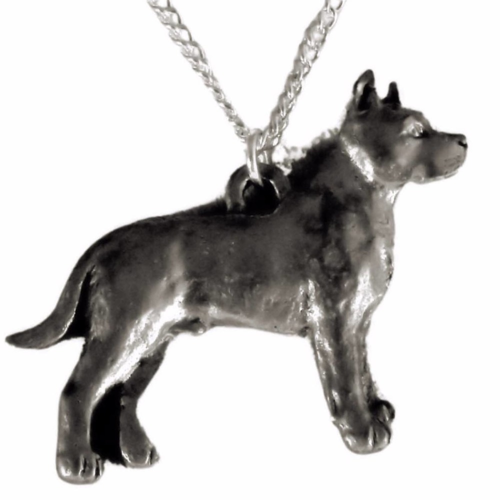American Pitbull Terrier Dog Necklace  1541